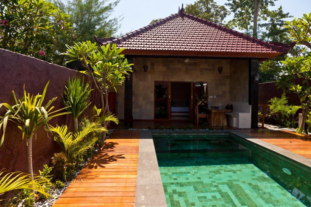 Taman Senang - Private Pool Villas - Gili Air Exterior photo